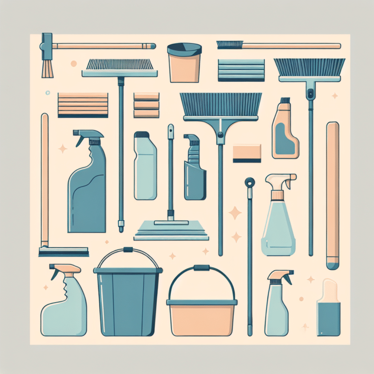 "Minimalist Cleaning Routine
