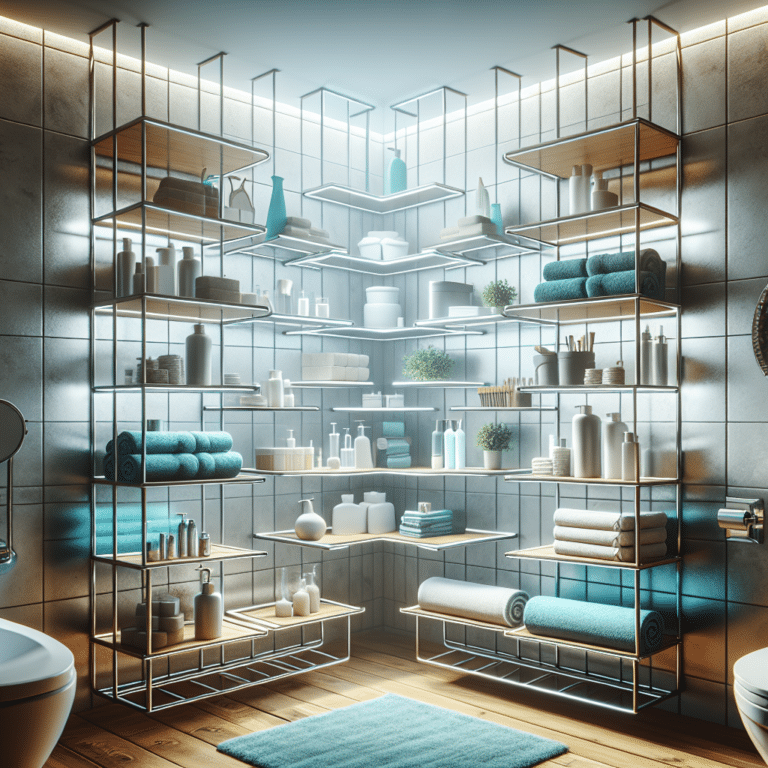 Innovative Bathroom Storage for Constricted Spaces