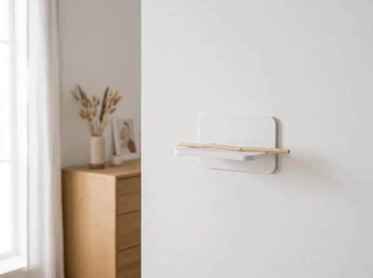 small stick on shelf