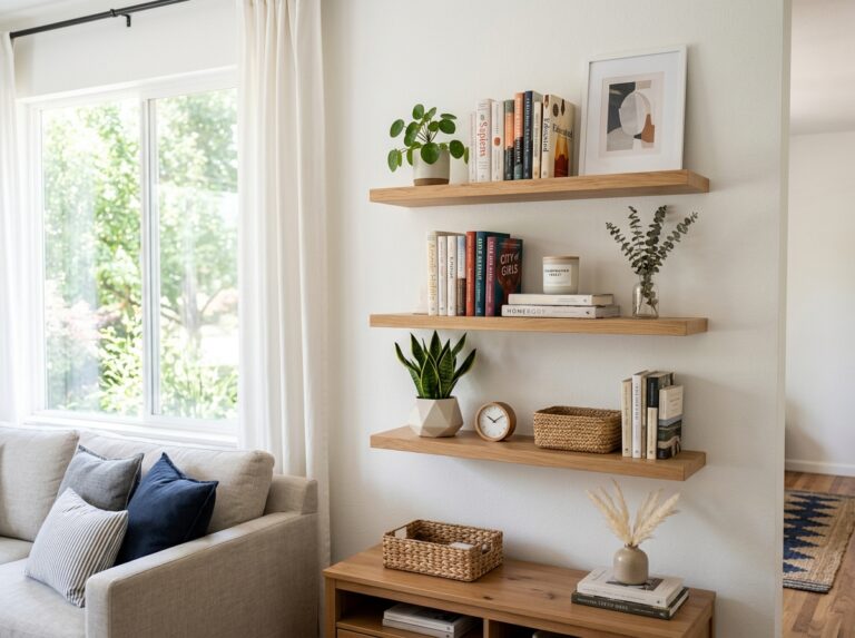 drill free wall shelves