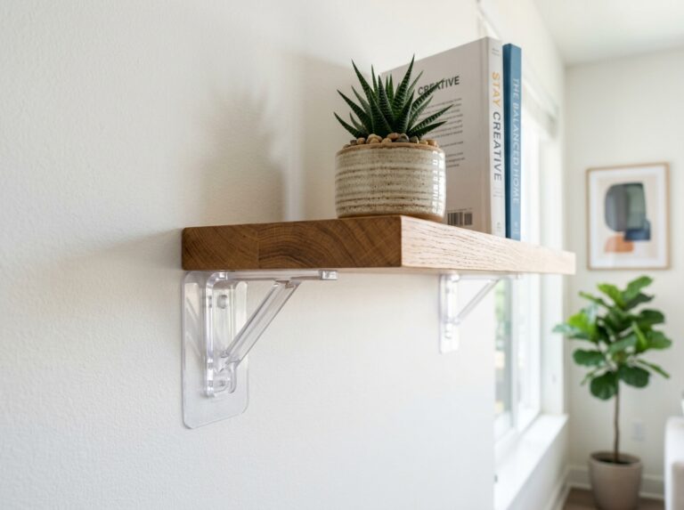 no nail shelf brackets