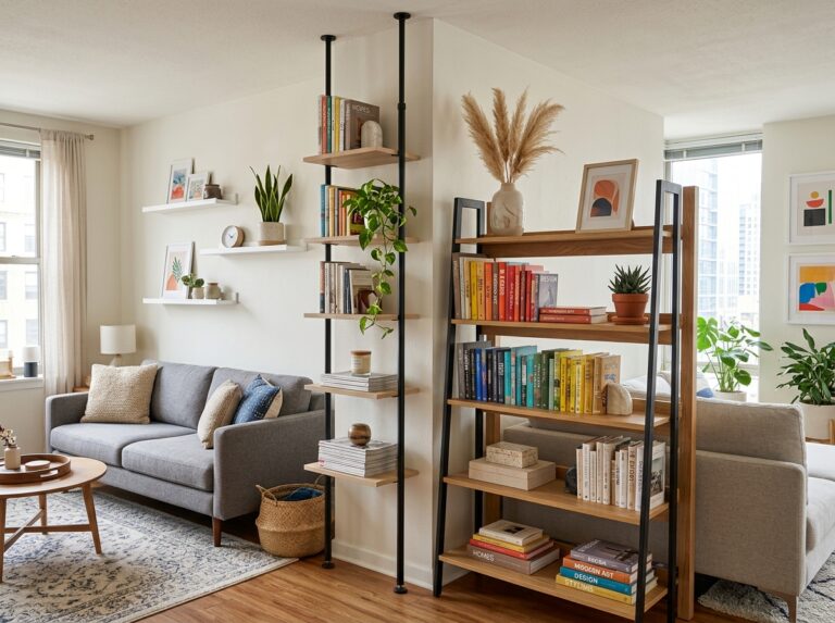 renter friendly shelving