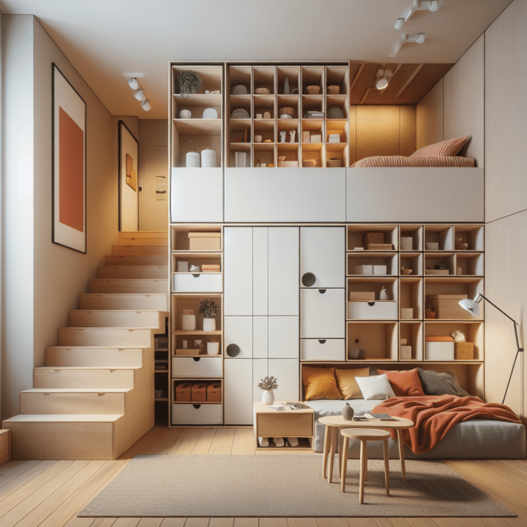 Studio Apartments: Innovative Storage Solutions