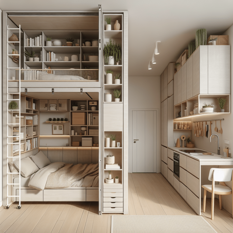 Space-Saving Storage Solutions for Studio Apartments