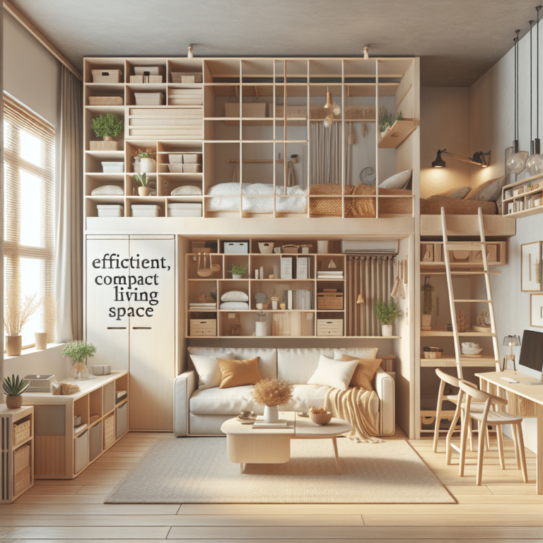 Space-Saving Storage Solutions for Studio Apartments