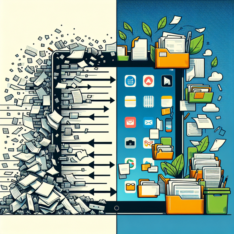 Going Digital: The Art of Online Decluttering