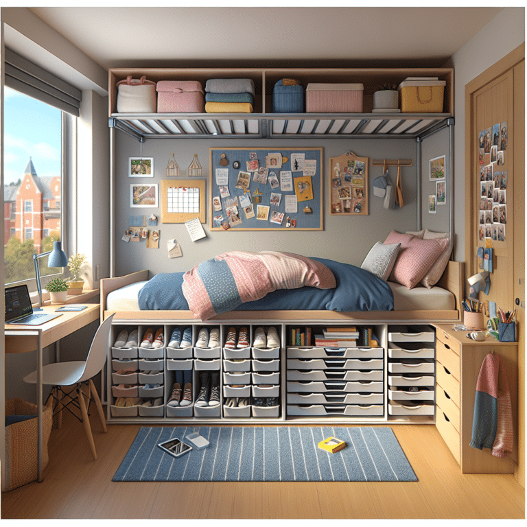 Under Bed Storage Solutions: A Dormitory Dream