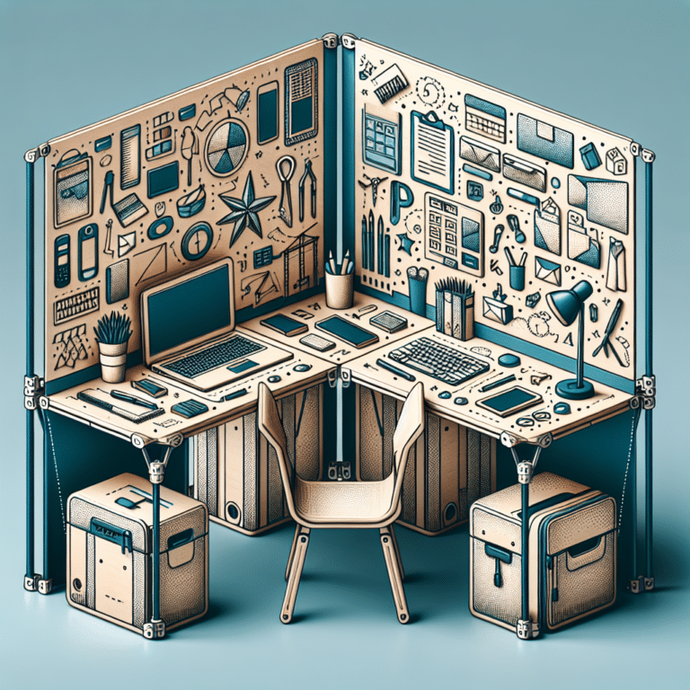 Innovative Foldable Desk Spaces