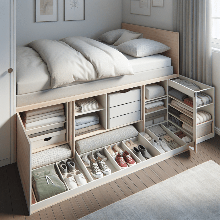 Under Bed Storage Solutions for Compact Living