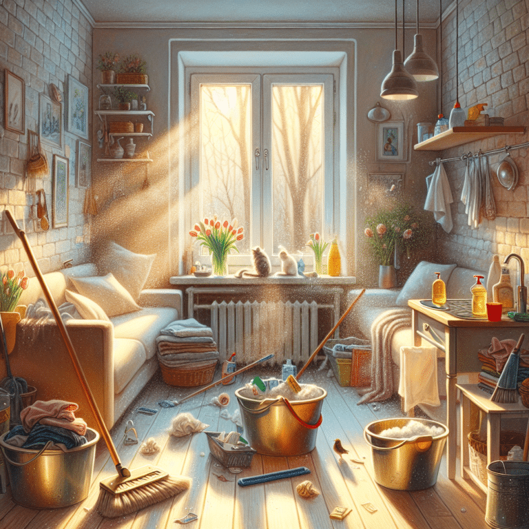 Spring Cleaning Your Small Apartment