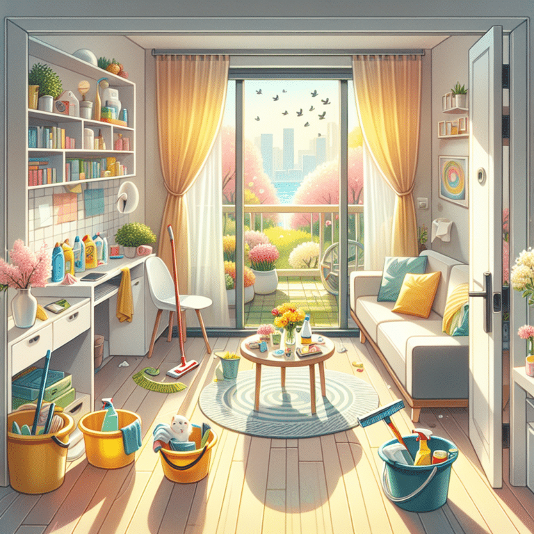 Spring Cleaning Your Small Apartment
